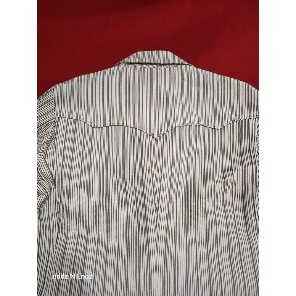Niver Western Wear Mens Striped Blazer Jacket 38‎